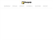 Tablet Screenshot of bourgonje.nl